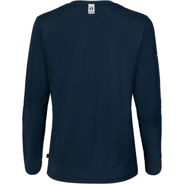 2026 Musto Womens Evo Crew Sunblock Langærmet T-shirt 82445 Navy